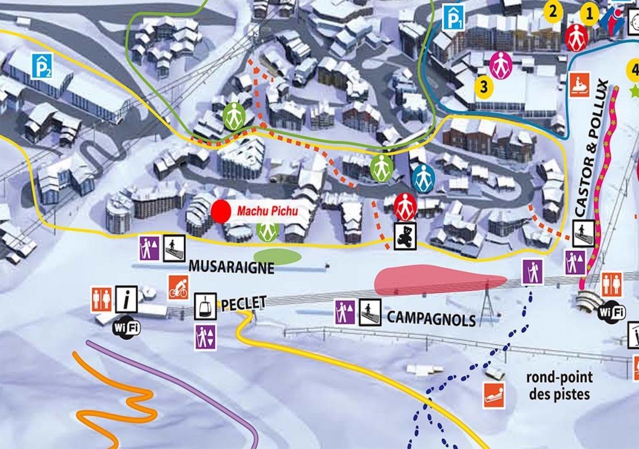 Residence Les Temples Du Soleil - Val Thorens Luaran gambar